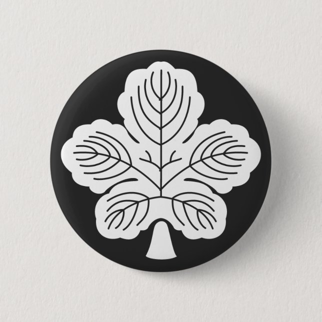 [Familienwappen] Pflanze Button (Vorderseite)