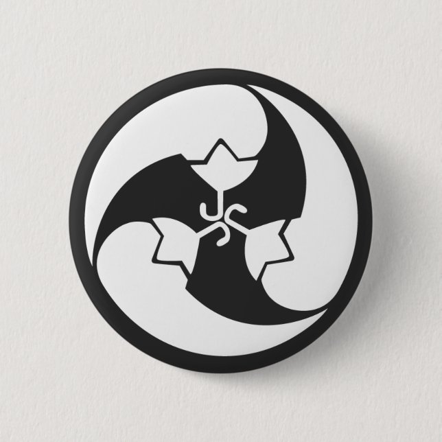 [Familienwappen] Pflanze Button (Vorderseite)
