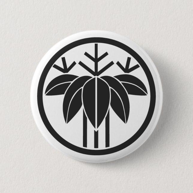 [Familienwappen] Pflanze Button (Vorderseite)