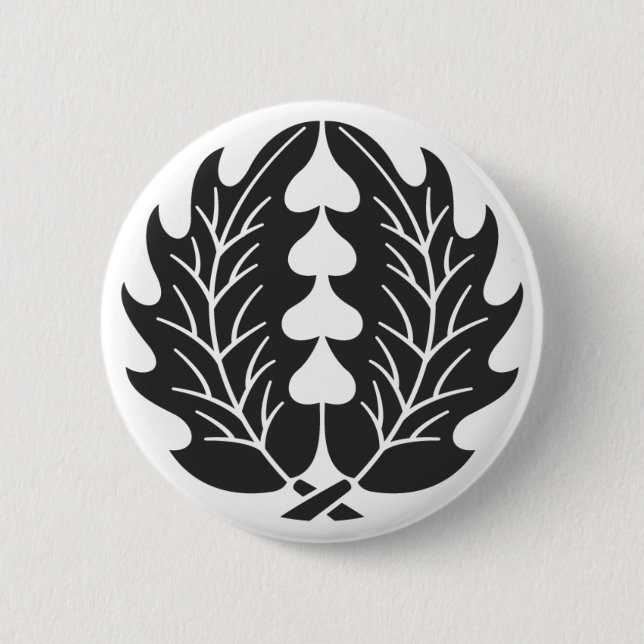 [Familienwappen] Pflanze Button (Vorderseite)