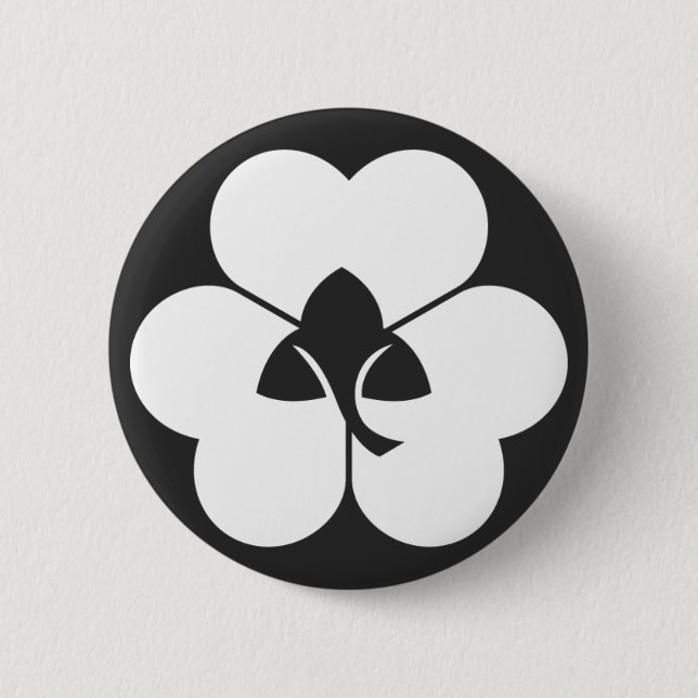 [Familienwappen] Pflanze Button (Vorderseite)