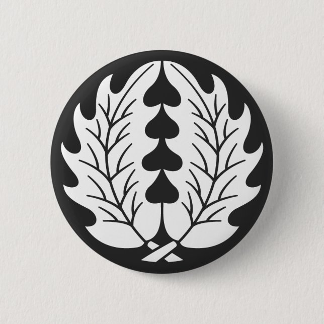 [Familienwappen] Pflanze Button (Vorderseite)