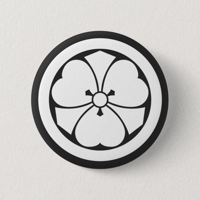 [Familienwappen] Pflanze Button (Vorderseite)