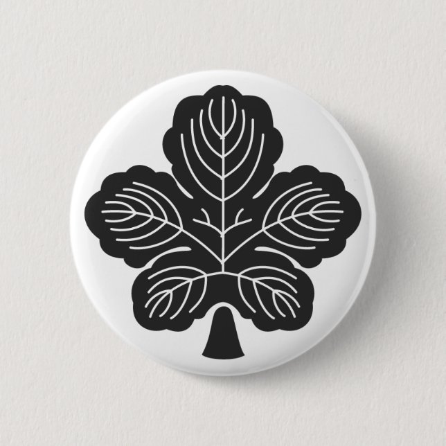 [Familienwappen] Pflanze Button (Vorderseite)