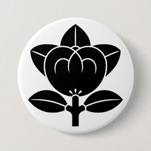 [Familienwappen] Tachibana-Blüte Button
