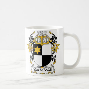 Familienwappen Vans de Wall Kaffeetasse