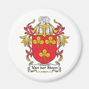 Familienwappen Vans Der Steen Magnet