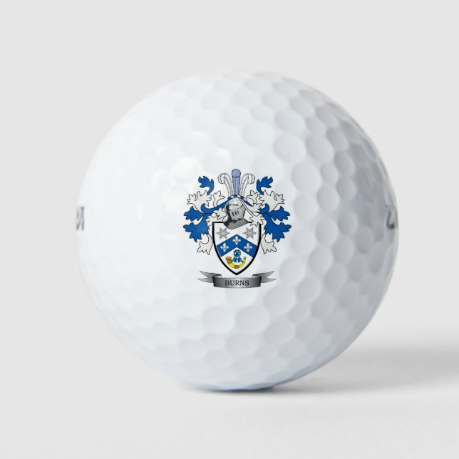 Familienwappen-Wappen Golfball (Vorderseite)