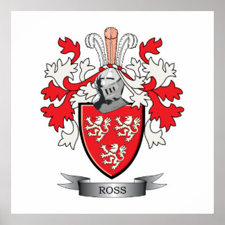 Familienwappen-Wappen Poster
