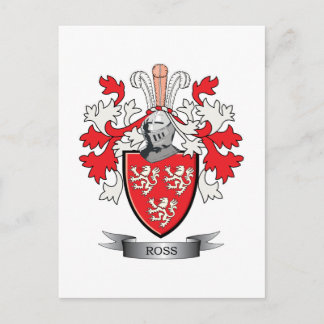 Familienwappen-Wappen Postkarte