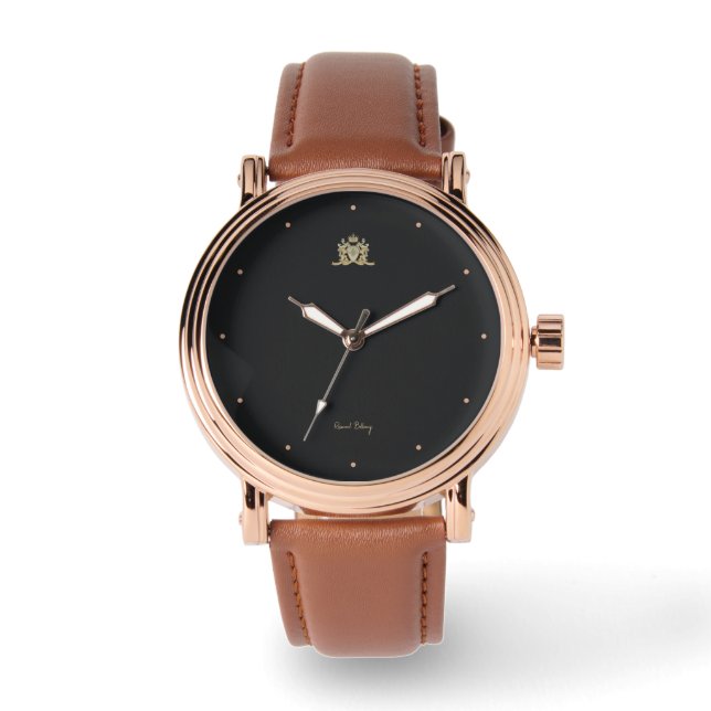 Familienwappen Watch Armbanduhr (Vorderseite)