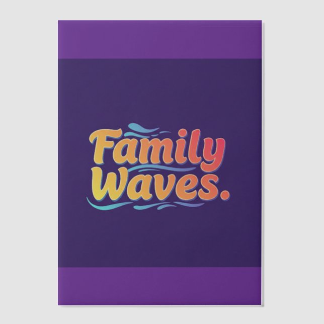 Familienwaves (Vorderseite)