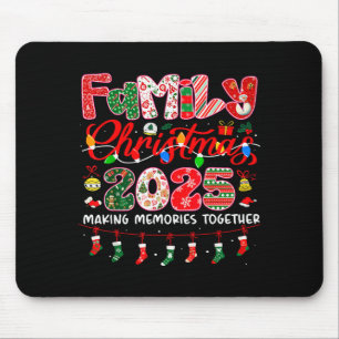 Familienweihnachten 2025 passende Pyjamas für die Mousepad
