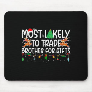 Familienweihnachten Xmas Wahrscheinlichster Handel Mousepad