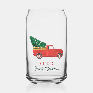 Familienweihnachts LKW individuell Dosenglas