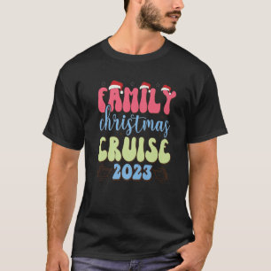 Familienweihnachtsfahrt 2023 Merry Bright Christma T-Shirt