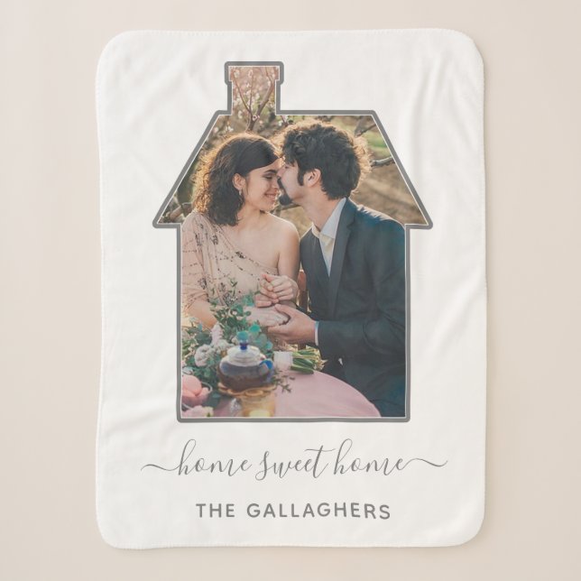 Familienwohnhaus Foto Gestaltungsgeschenk Sherpadecke (Vorderseite)