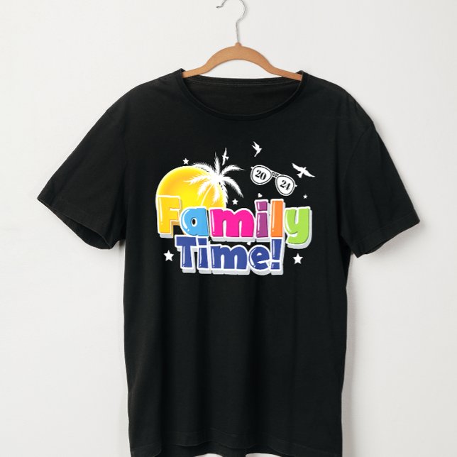 Familienzeit | Erinnerungen im Jahr 2024 zusammens T-Shirt (Von Creator hochgeladen)