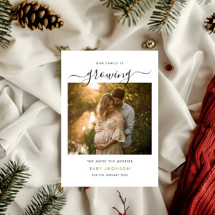 Famille Cultivant La Faire-part De Grossesse Merri