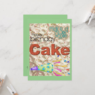 Famille d'amis Bonne invitation d'anniversaire