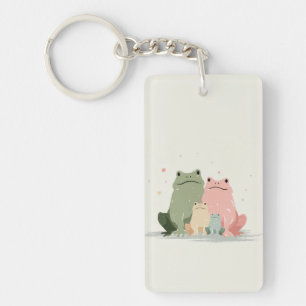 Famille de Grenouilles – Jolie Illustration Fantai