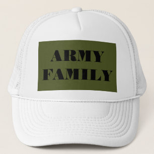 Famille de l'armée casquette