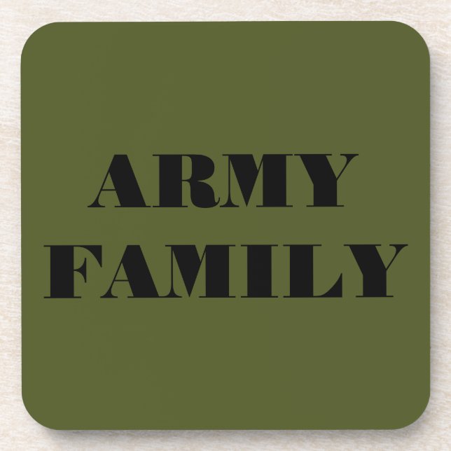 Famille de l'armée de dessous de verre (Devant)