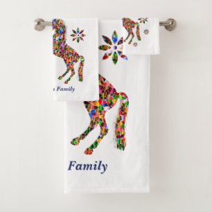 Famille de Parties scintillant Unicorn magique Per