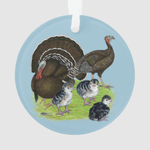 Famille en bronze standard de la Turquie
