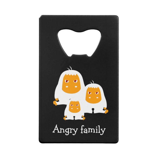 Famille en colère Singes design T-Shirt Bain Mat (Devant)