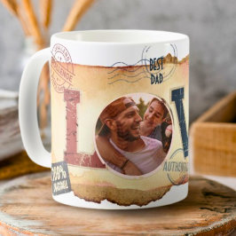 Famille Enfants Photo Baseball Log Mug