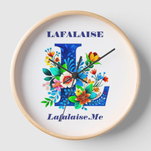 Famille LAFALAISE Horloge #280926