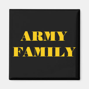 Famille Magnet Army