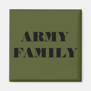 Famille Magnet Army