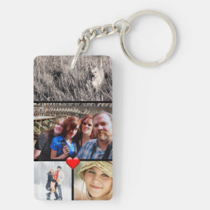 Famille Photo Collage Coeur