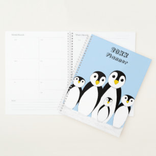 Famille Pingouin mignonne
