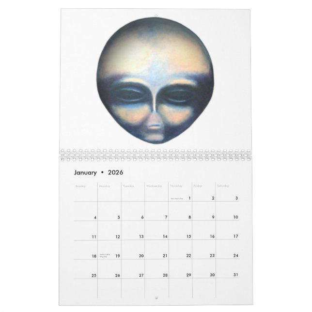 Famille sainte - calendriers de gris (Jan 2026)