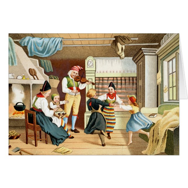 Famille scandinave traditionnelle (Devant horizontal)