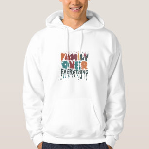 Famille sur tout Sweat - shirt à capuche