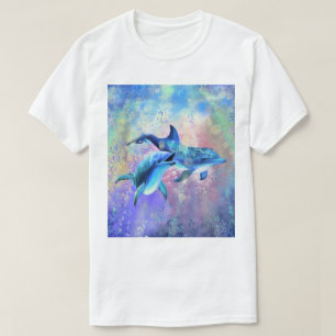 Famille T-Shirt Dolphin Couple