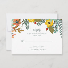 Familles mixtes Jardin Floral Mariage RSVP