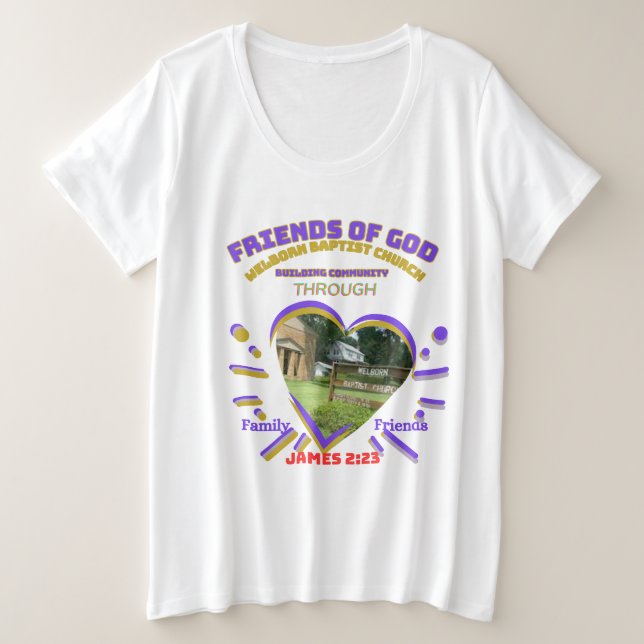 Family and Friends T-shirt (Design vorne)