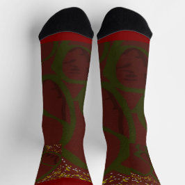 Family Art Mismatched Crew Socks Socken