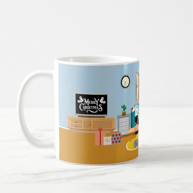 Family Christmas – Cozy Holiday Kaffeetasse (Links)