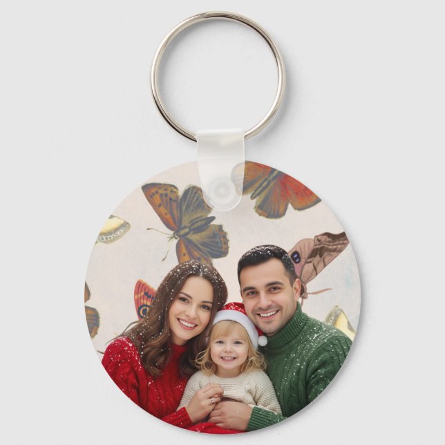 ❄️ Family Christmas Ornament ❄️ Schlüsselanhänger (Vorderseite)