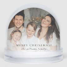 Family Christmas Photo Scandinavian