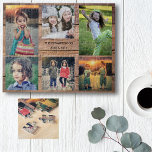 Family collage 6 photos and family name<br><div class="desc">Family name,  custom photo collage jigsaw puzzle
You can personalize it and add your most beautiful photos,  family name and text. Great fun !</div>