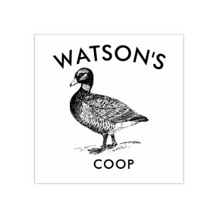 Family Coop   Enteneier - Briefmarke Gummistempel