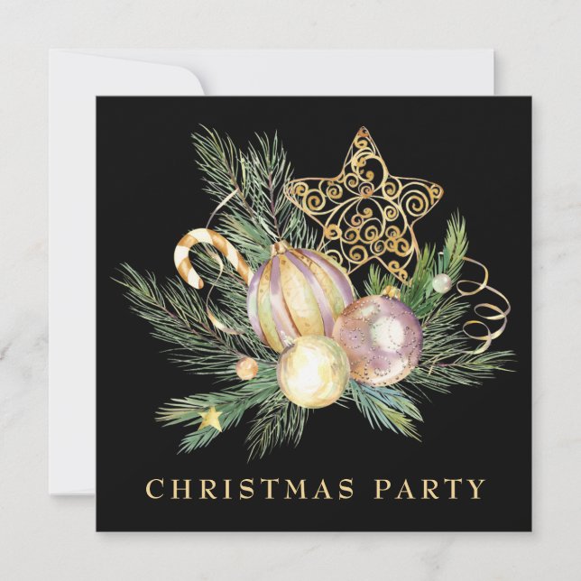 *~* Family Corporate AP20 STAR - Weihnachts-Party Einladung (Vorderseite)