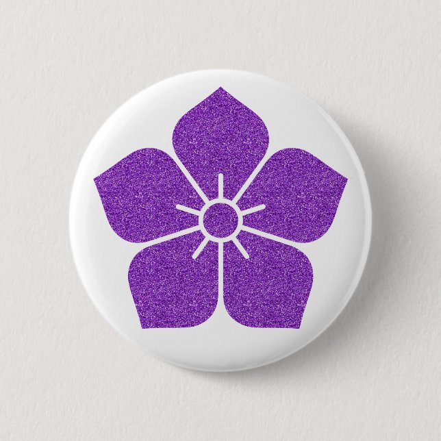 [Family Crests] Kikyo flower Button (Vorderseite)